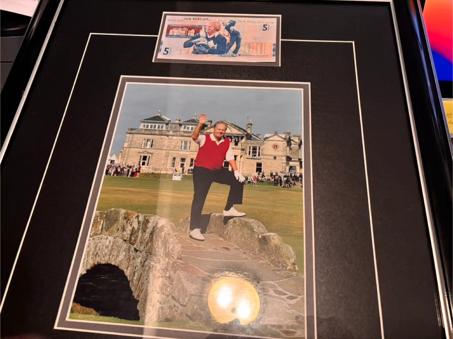 St Andrews Framed Photo of Jack Nicklaus image indicator(3)