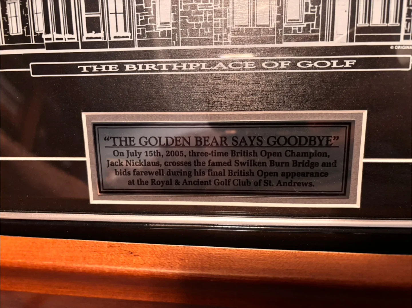 St Andrews Framed Photo of Jack Nicklaus image indicator(5)