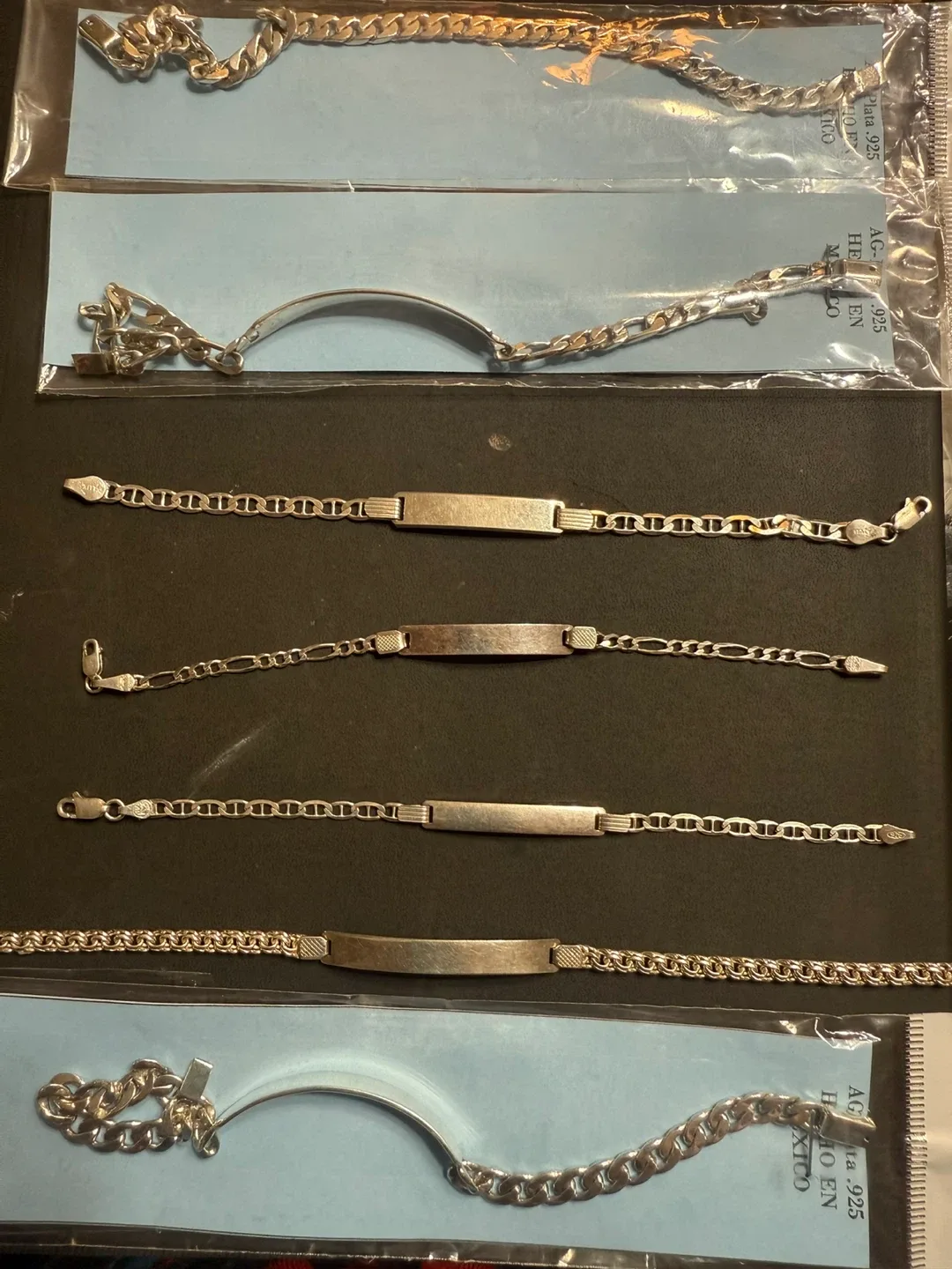 Assorted Silver Rings and Chains image indicator(5)