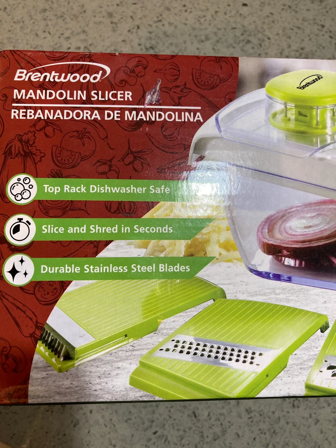 Brentwood Mandolin Slicer - New in Box image indicator(2)