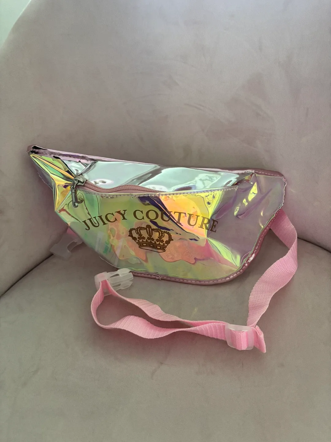 Kids Juicy Couture Iridescent Belt Bag thumbnail