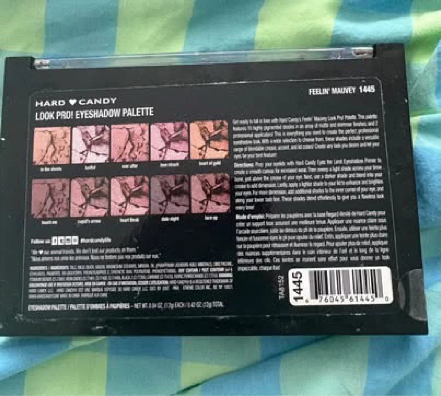 Hard Candy eyeshadow palette (3 colours used 2 times) (FREE) image indicator(2)