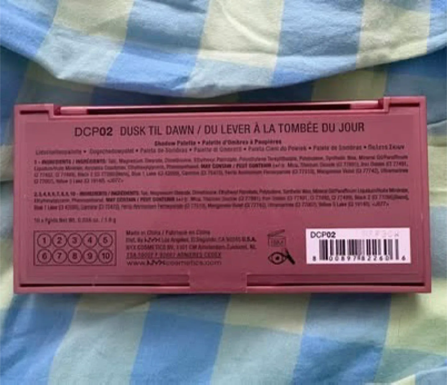 NYX dream catcher palette (Barely used)(Giving away for FREE) image indicator(3)