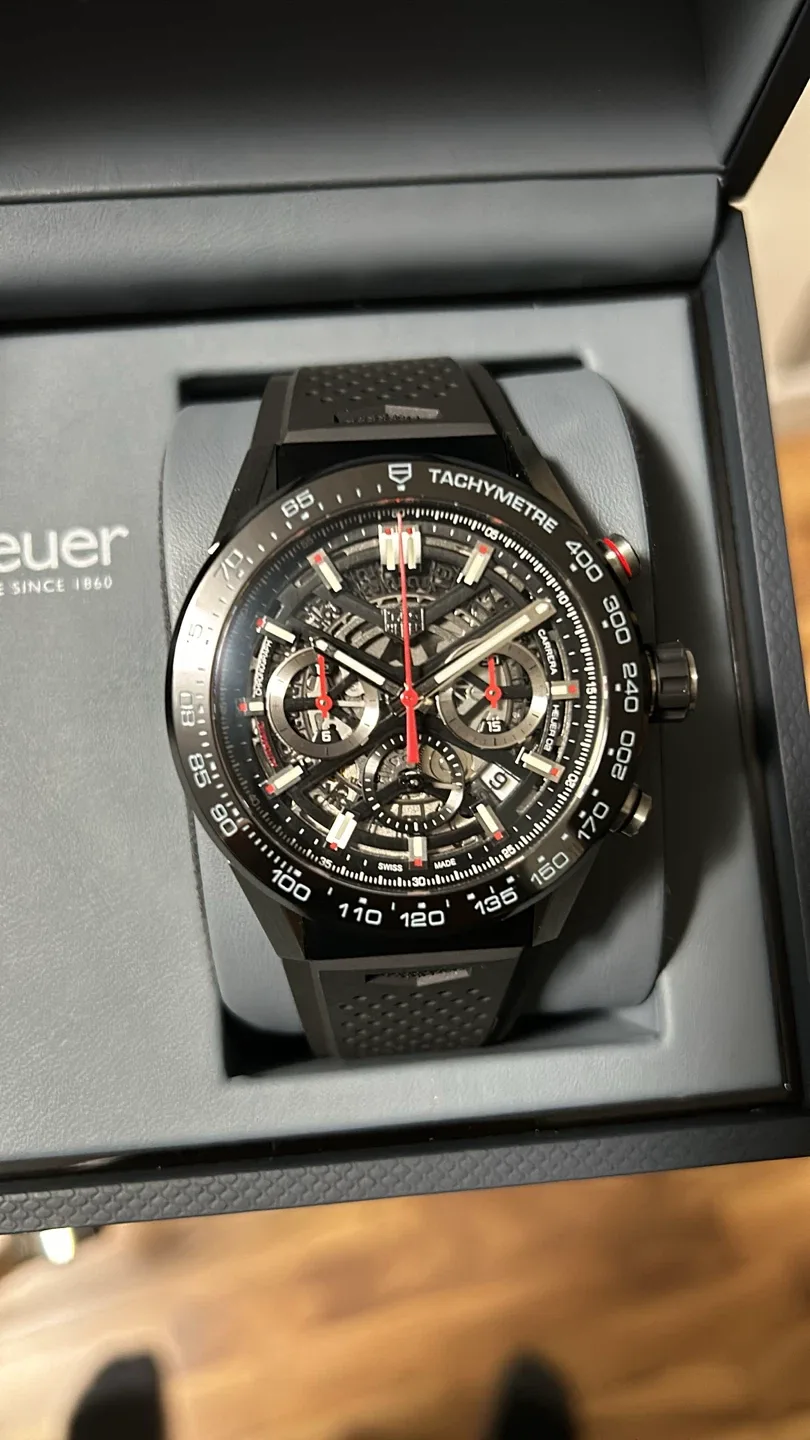 TAG Heuer Calibre Heuer 02 Automatic Chronograph Watch image indicator(6)