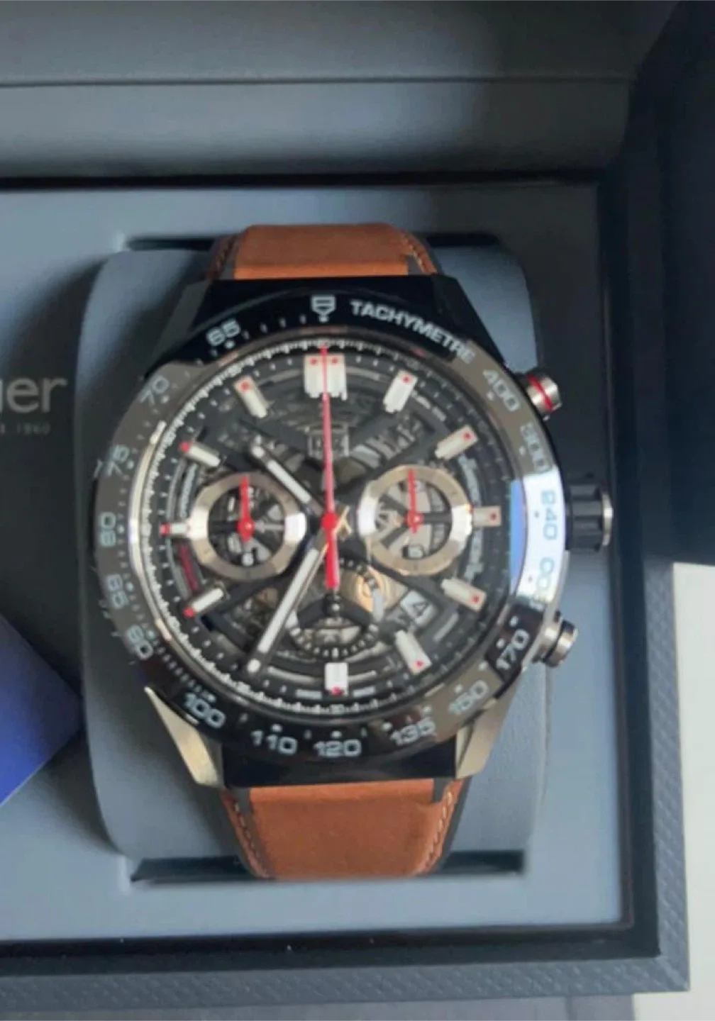 TAG Heuer Calibre Heuer 02 Automatic Chronograph Watch image indicator(2)