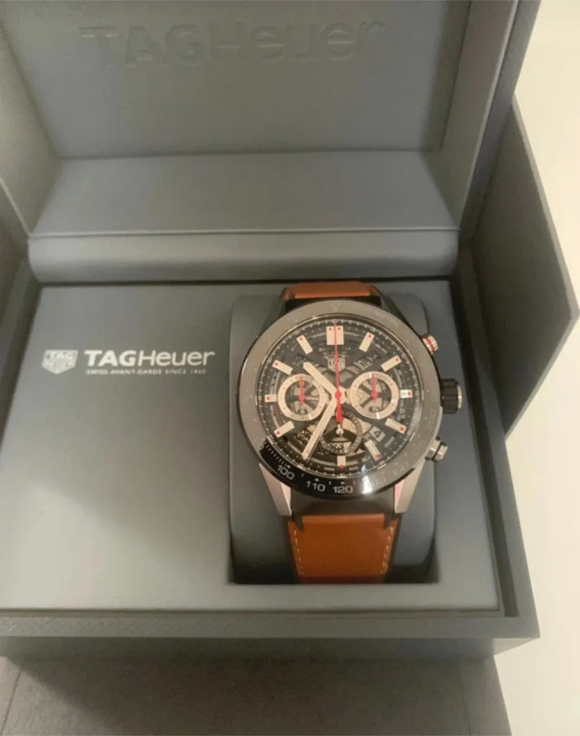 TAG Heuer Calibre Heuer 02 Automatic Chronograph Watch image indicator(4)