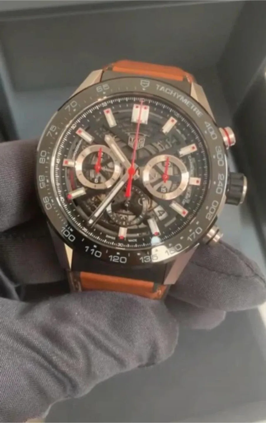 TAG Heuer Calibre Heuer 02 Automatic Chronograph Watch image indicator(3)