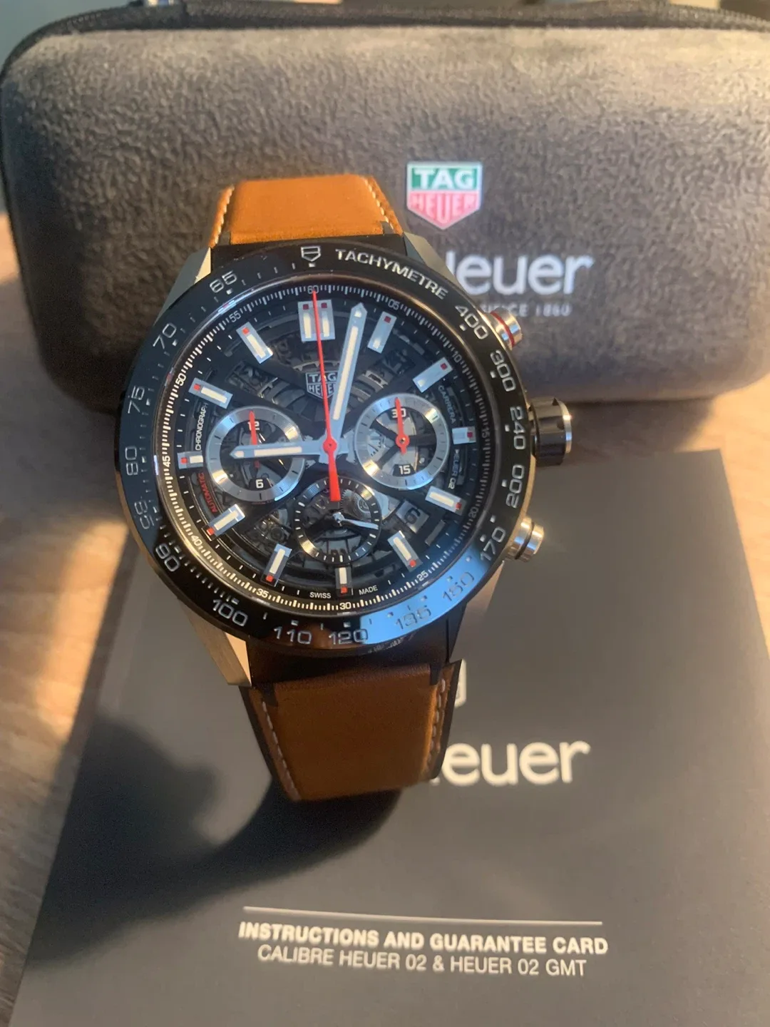 TAG Heuer Calibre Heuer 02 Automatic Chronograph Watch