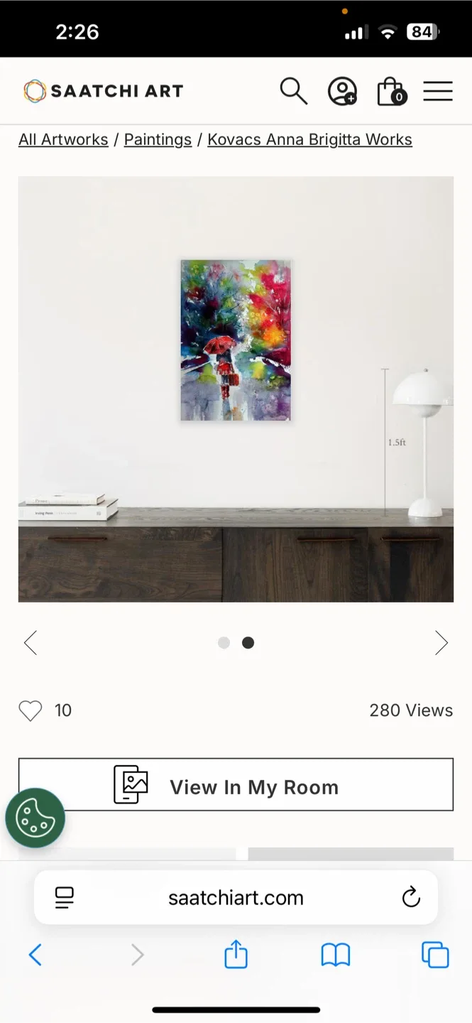 Kovacs Anna Brigitta 'Walk Alone' Print image indicator(2)