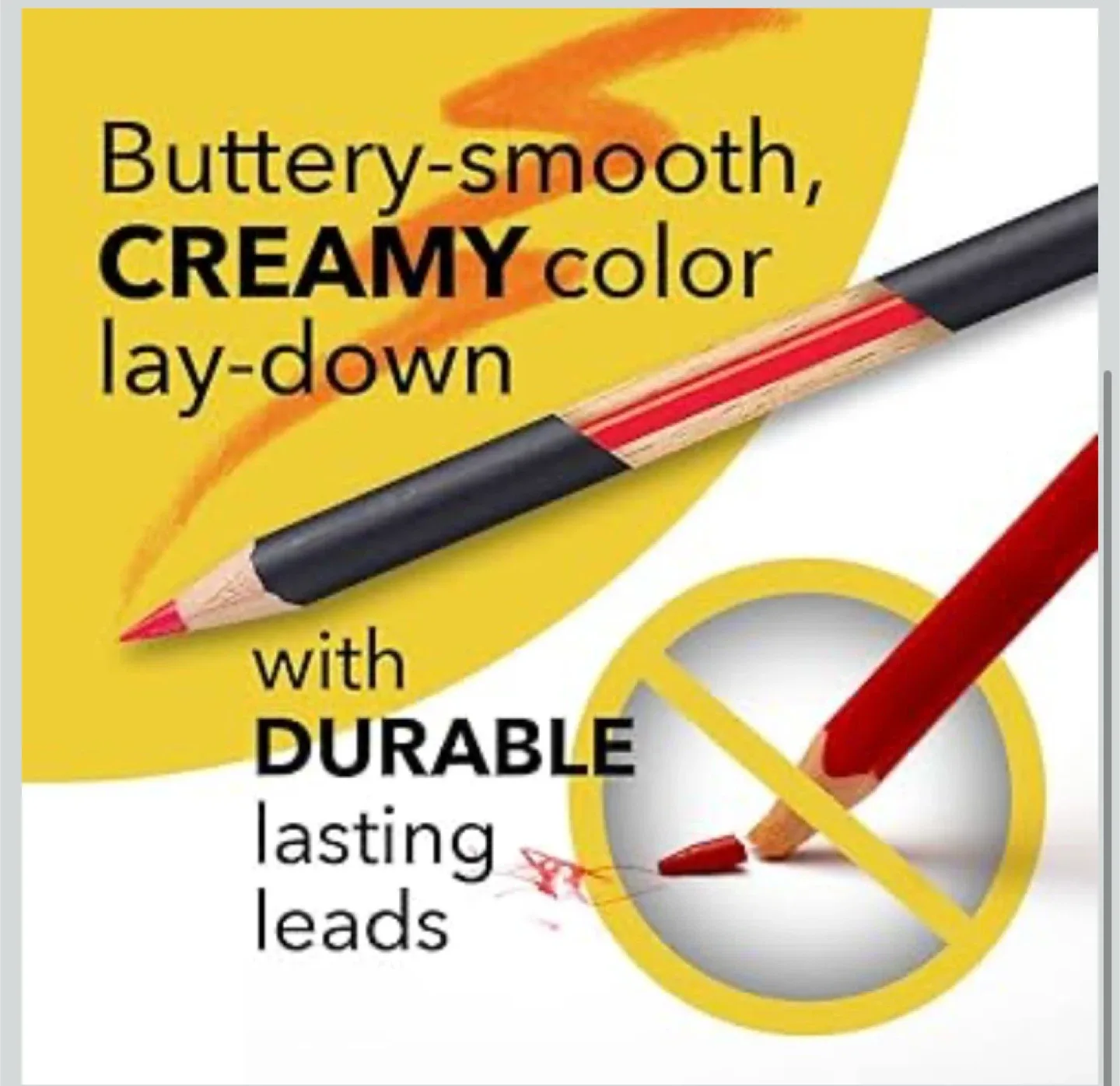 New Castle Art Supplies 72 Colored Pencils Zipper-Case Set image indicator(2)