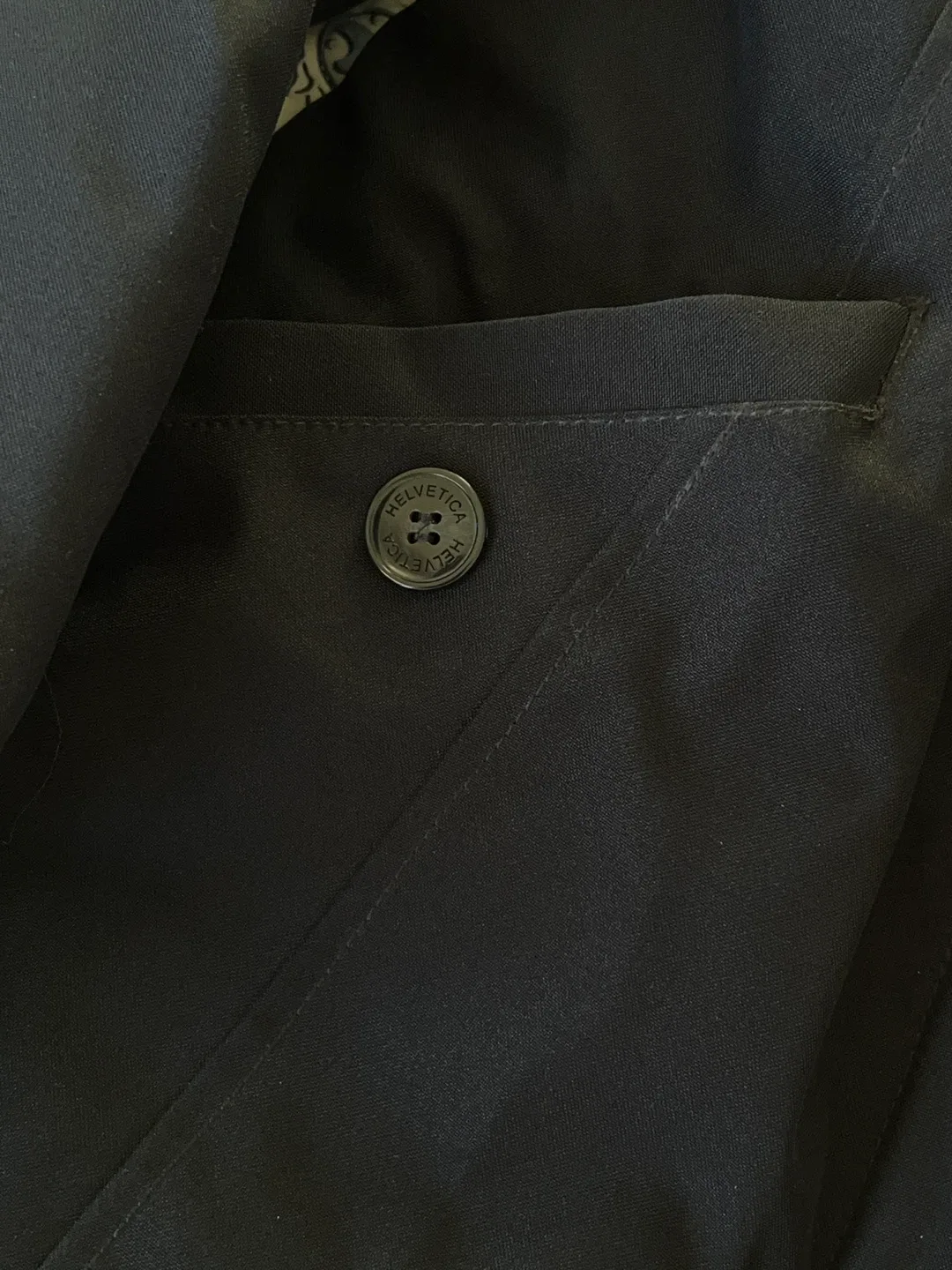 Helvetica Black Winter Parka - Size S image indicator(3)