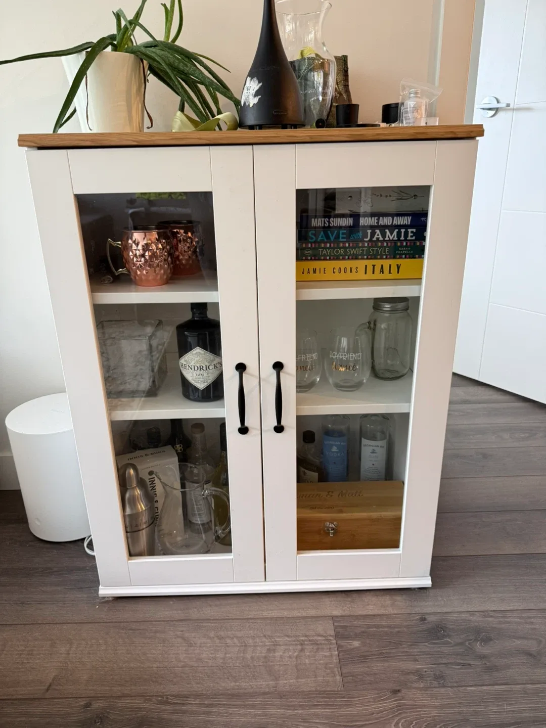Display Cabinet with Glass Doors