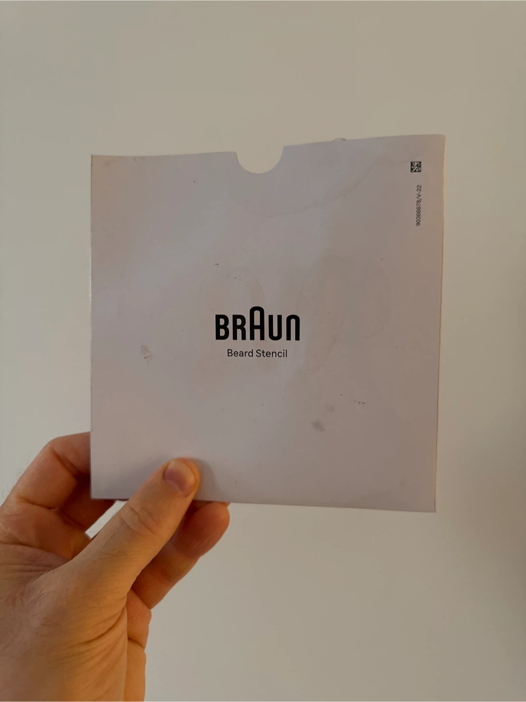 Braun Beard Stencil - photo 3