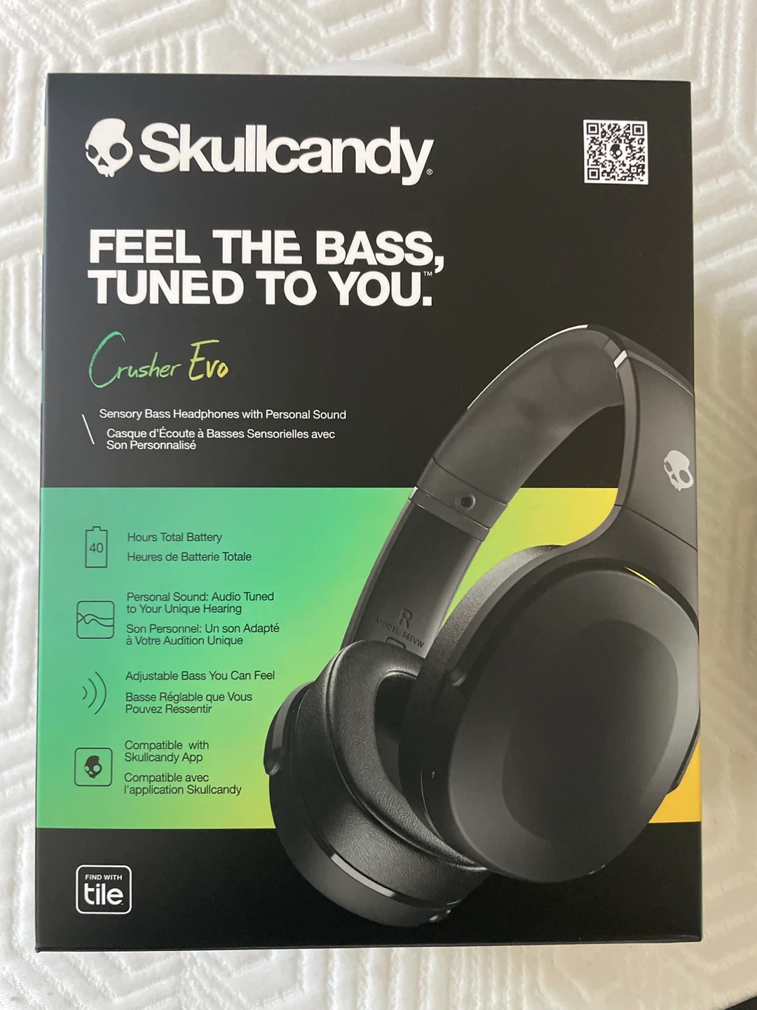 Skullcandy Crusher Evo Sensory Bass Headphones - Like New. - photo 2