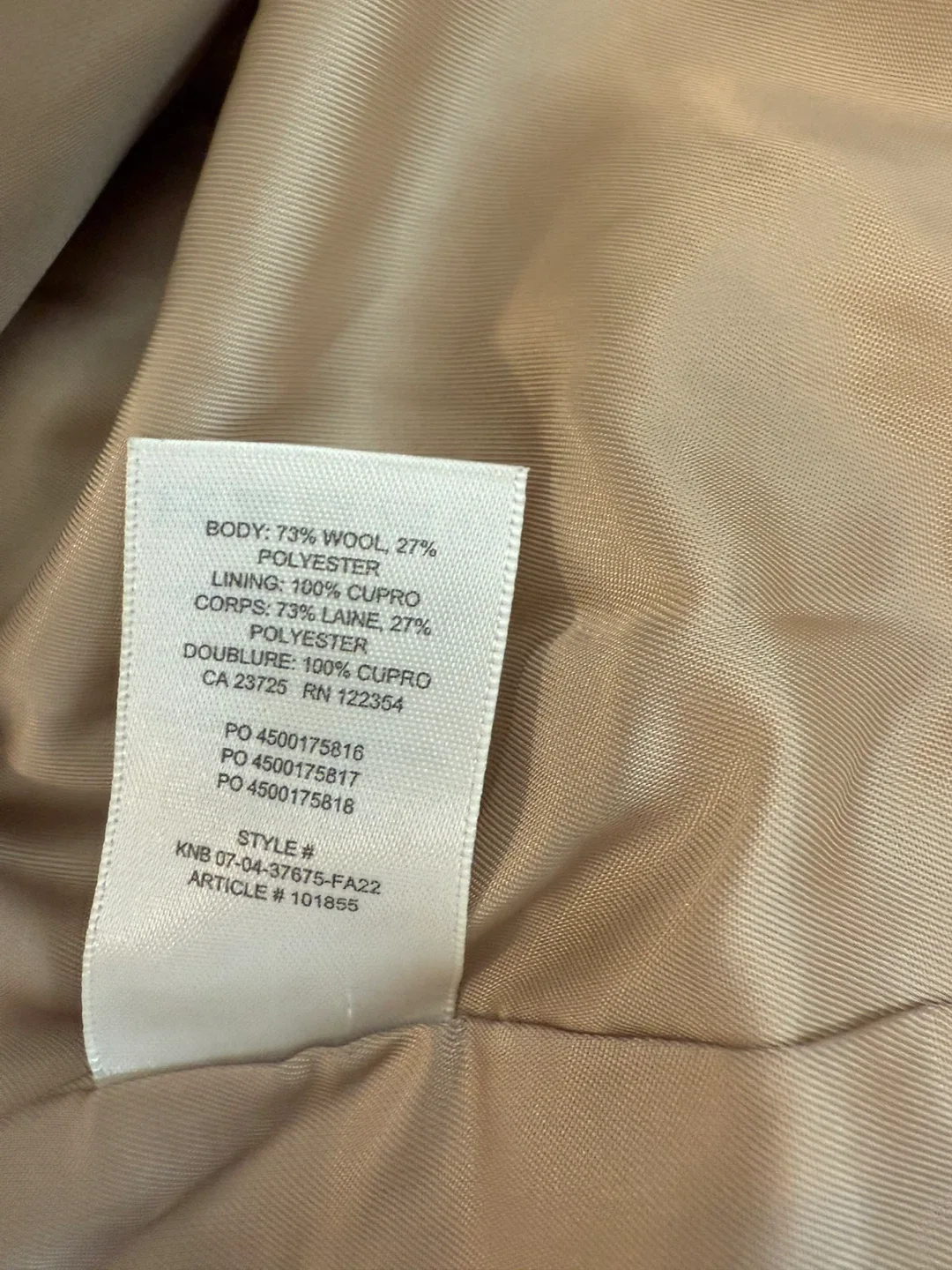 Wilfred Free Toro Wool Blend Blazer - Size M image indicator(4)