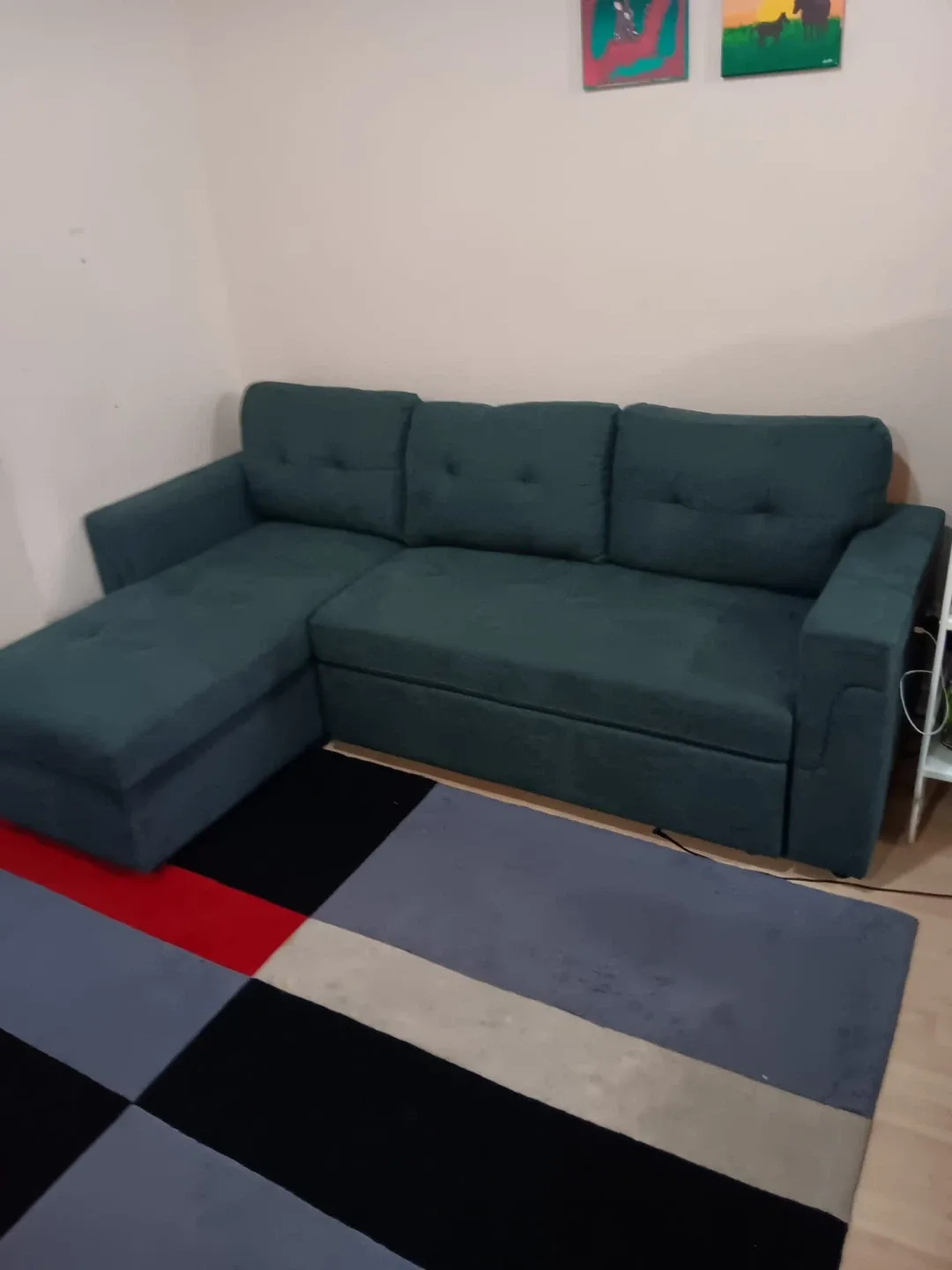 Dark Grey Sectional Sofa image indicator(2)