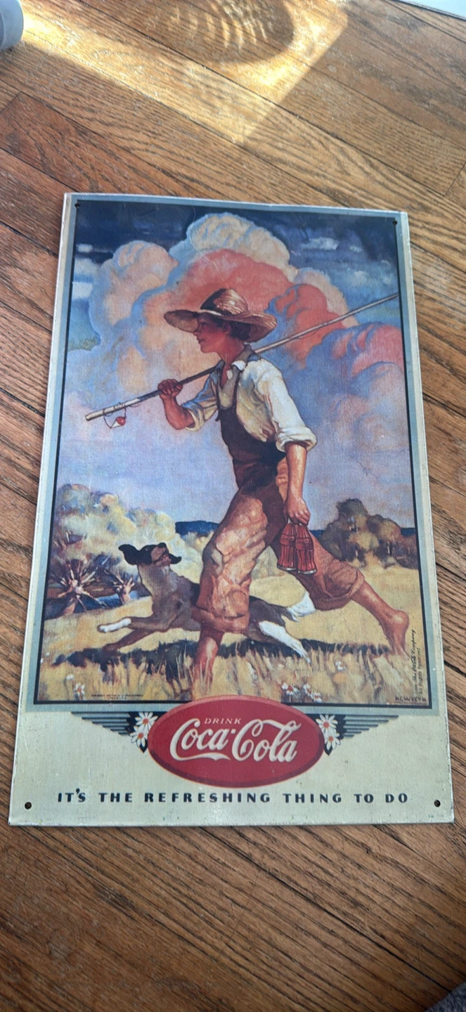 Vintage Coca-Cola Advertising Sign