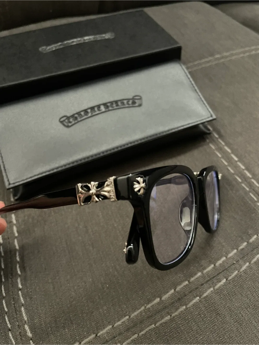 Chrome Heart Glasses - Read description image indicator(3)