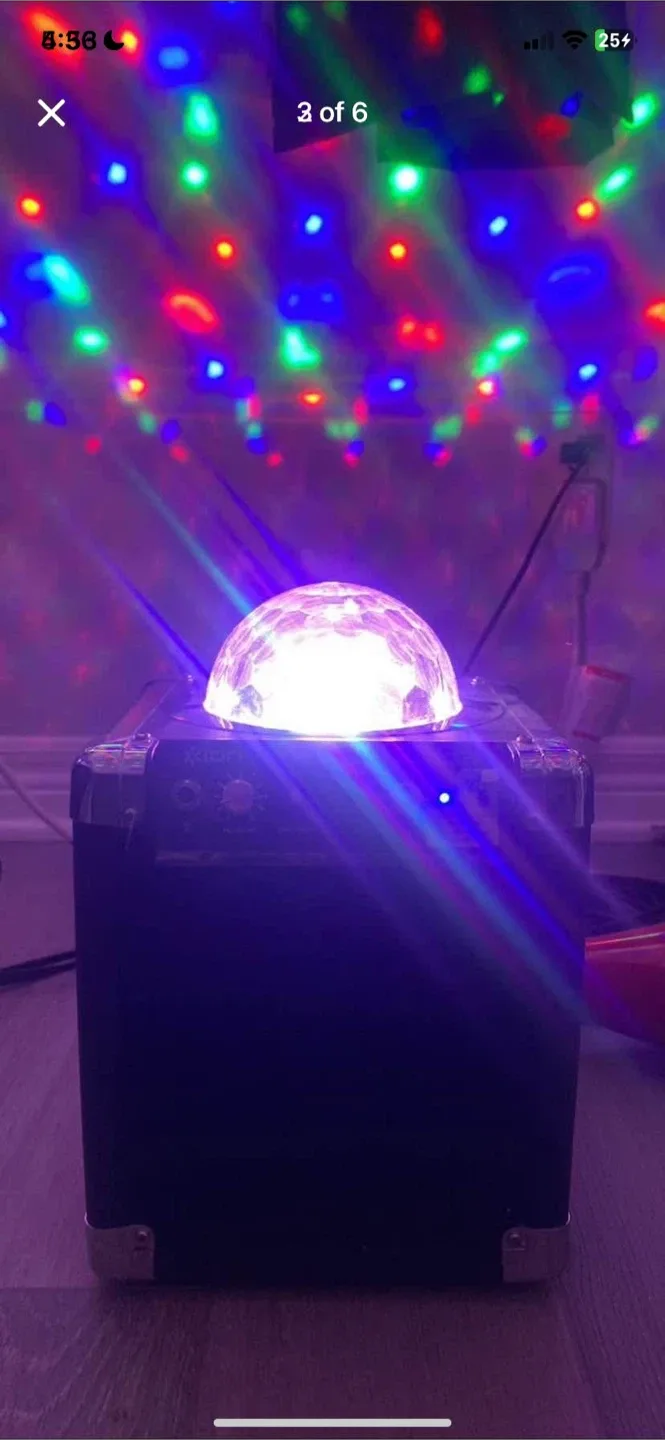 ION House Party Bluetooth Speaker with Light Show image indicator(3)