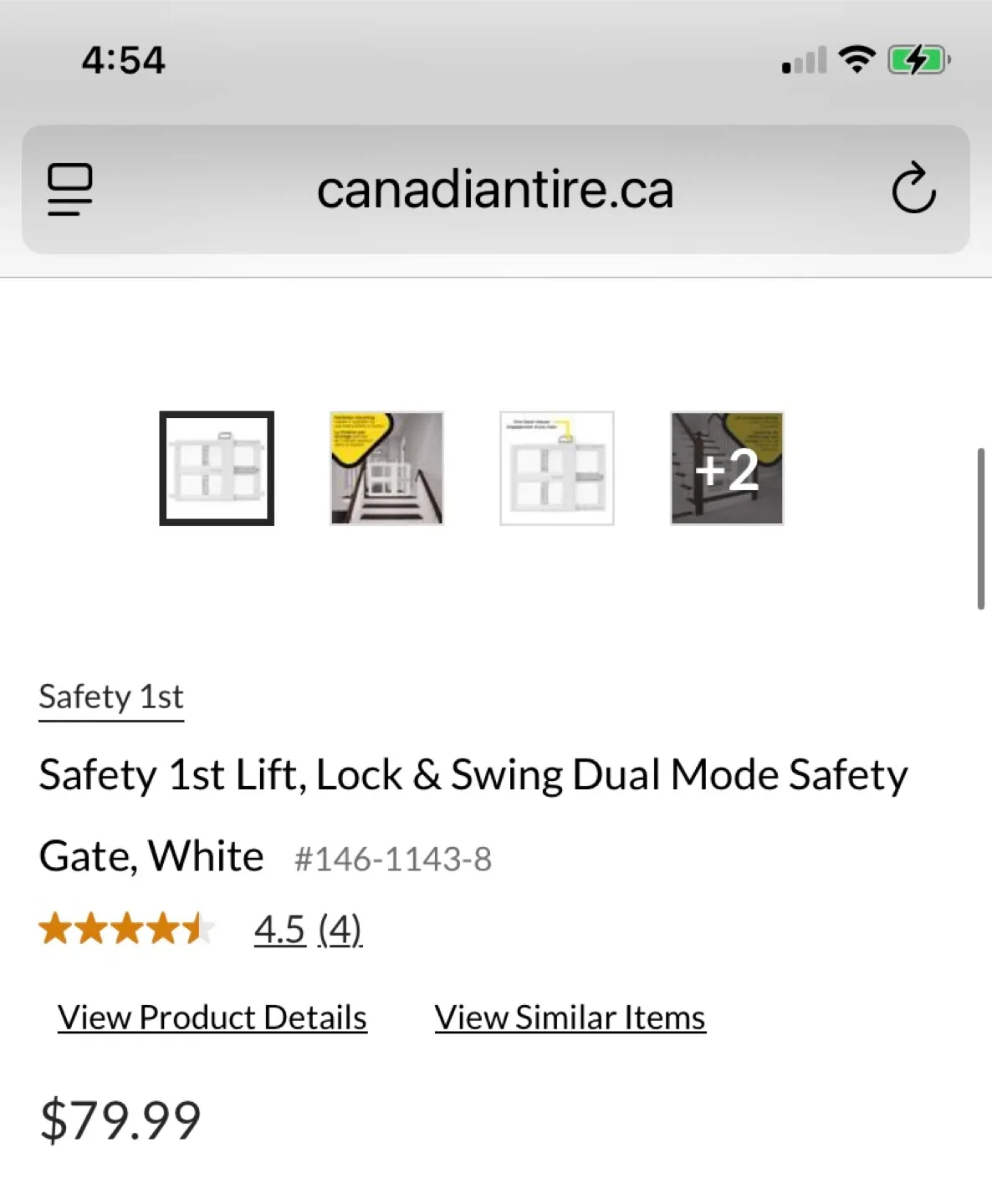 Safety 1st Lift, Lock & Swing Dual Mode Safety Gate image indicator(4)