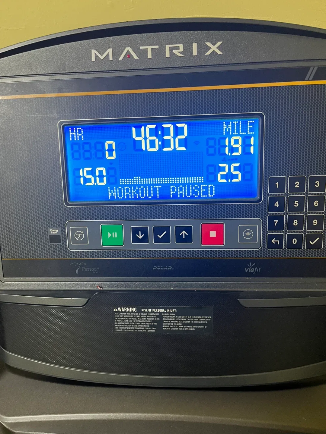 Matrix TF50 Treadmill - Like New!