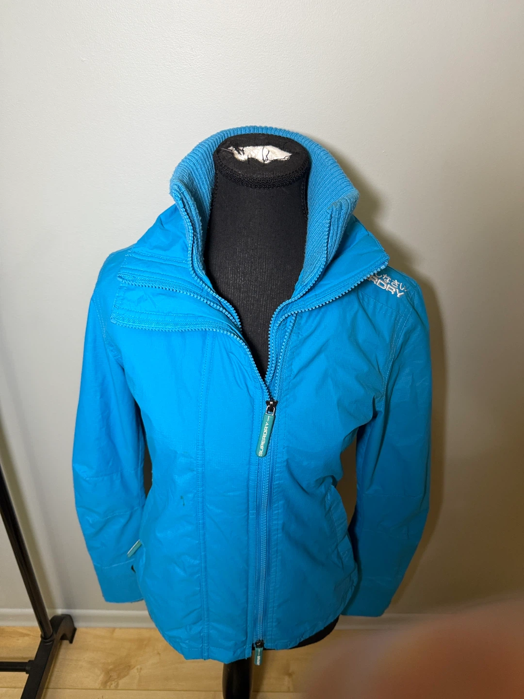 Superdry Windcheater Jacket - Size S - Blue - photo 3
