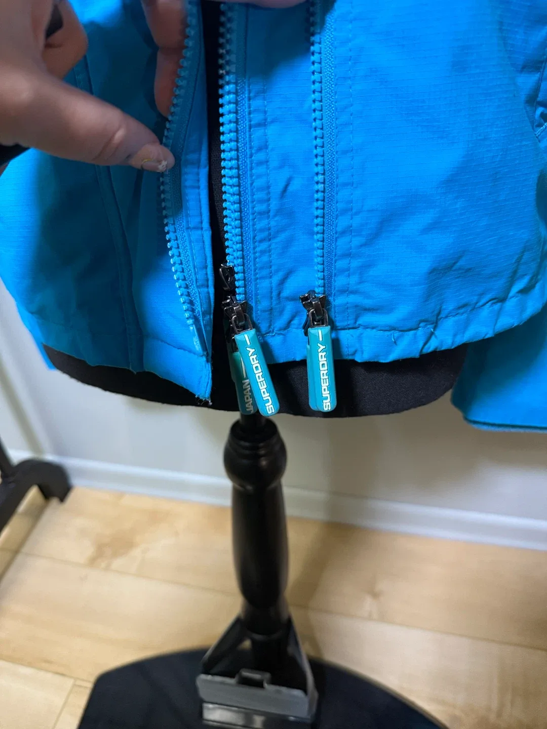 Superdry Windcheater Jacket - Size S - Blue image indicator(7)