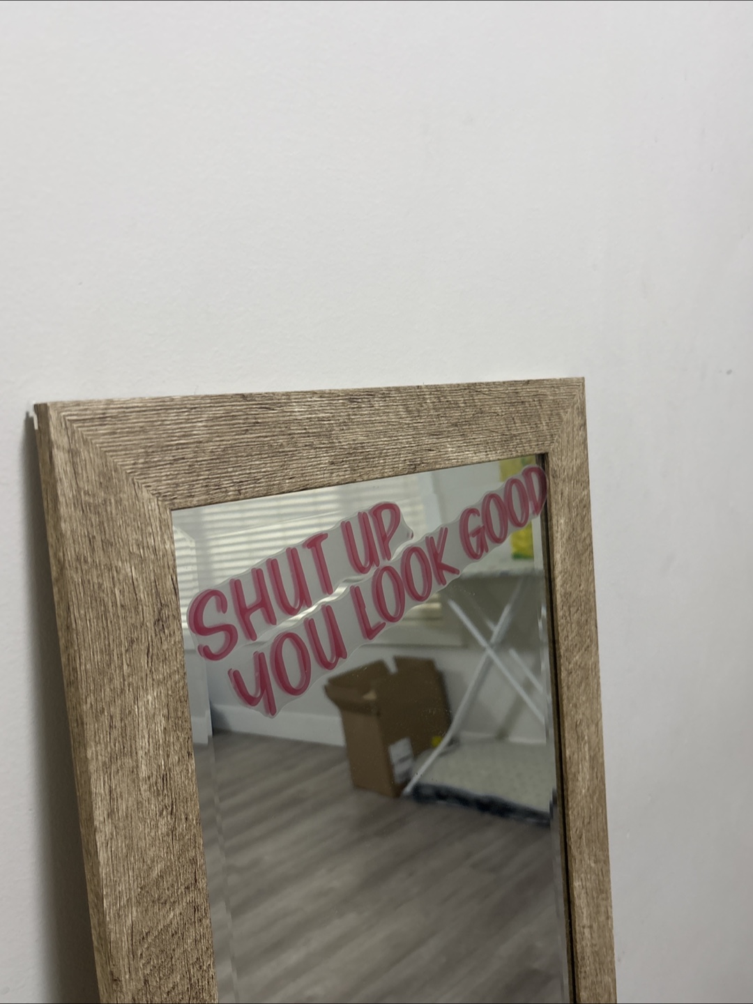 Home Trends Black Wall Mirror 14" x 50" - photo 2