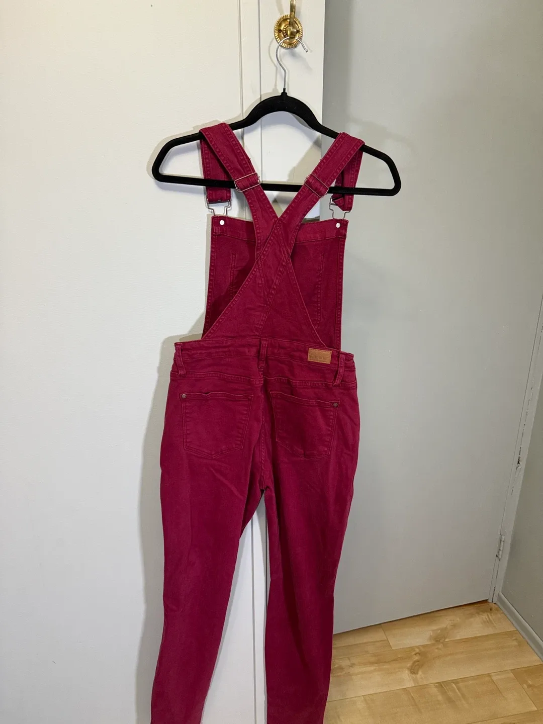 Almost Famous Burgundy Overalls image indicator(2)