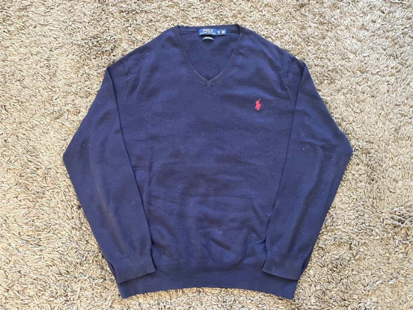 Ralph Lauren V-Neck Sweater (X-Large)