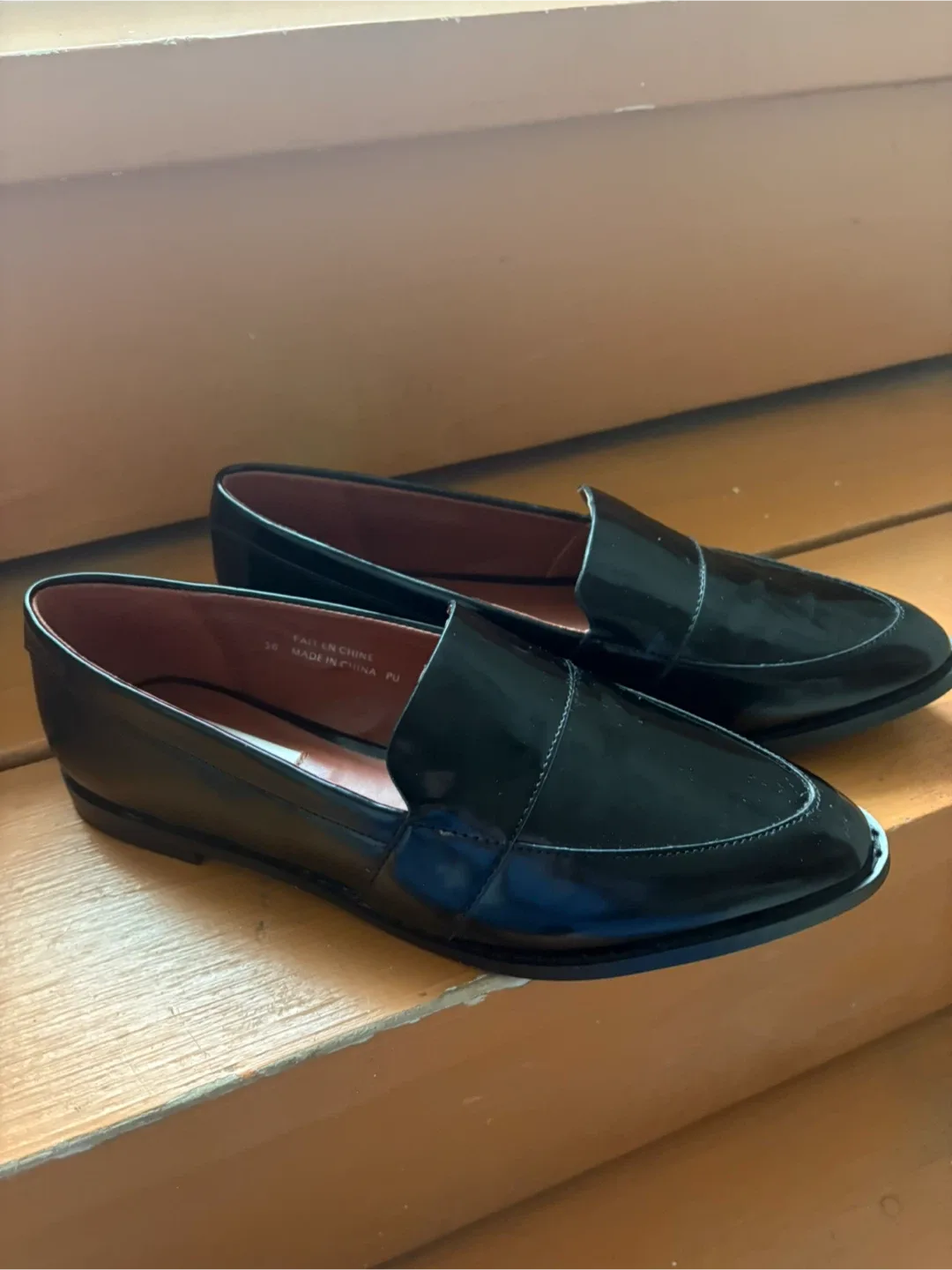 Women’s Vegan Loafers - size 36 (US -5)