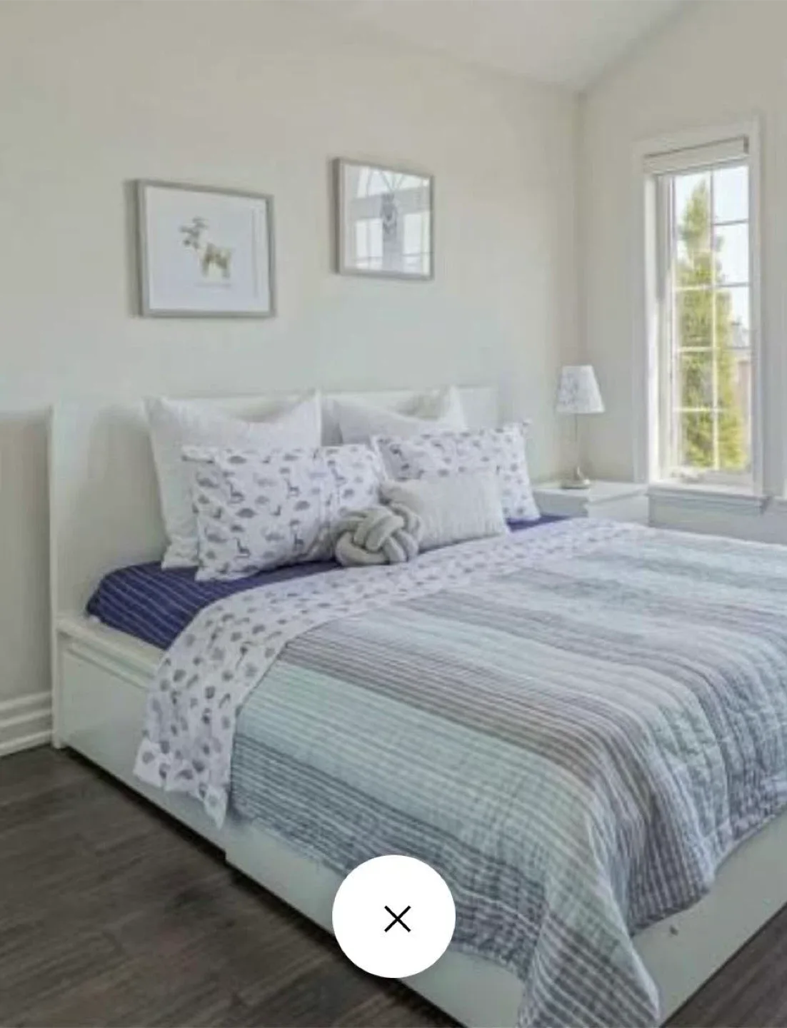 IKEA Brimnes Queen Size Bed Frame w/ Storage