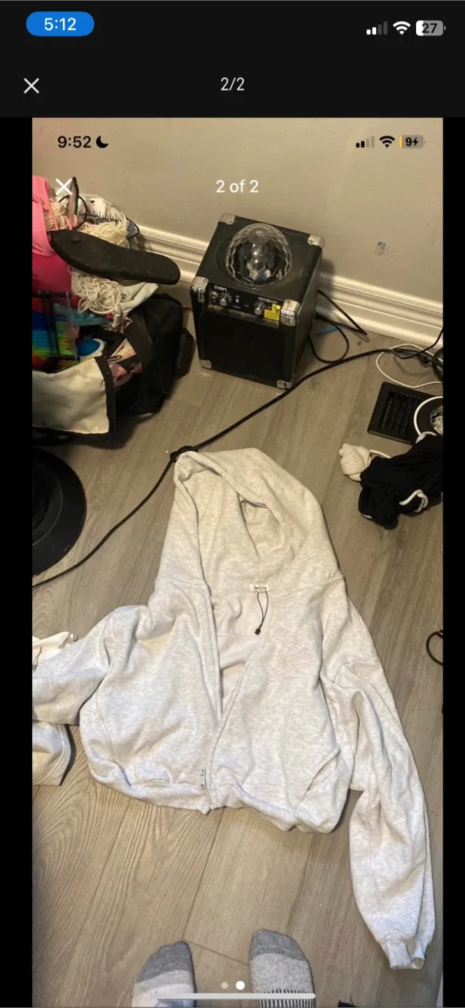 Garage Zip-Up Hoodie - Size S/M image indicator(2)