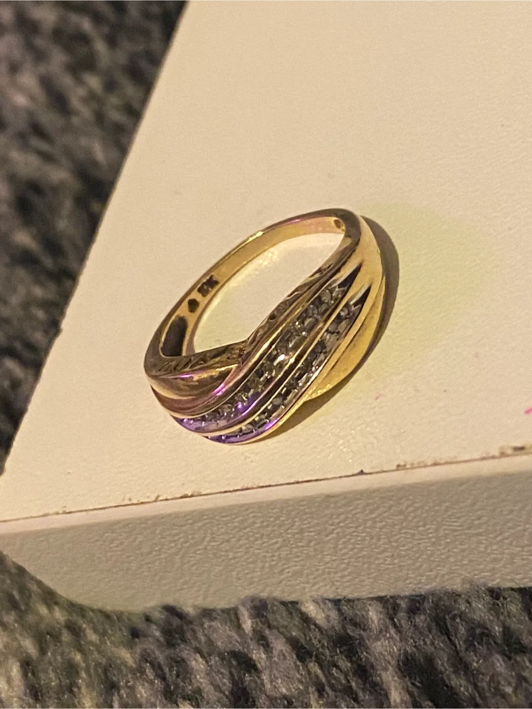 Gold Diamond Ring image indicator(4)