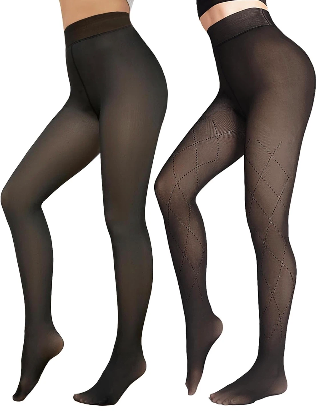 Versatile & Warm Women's Fleece Tights