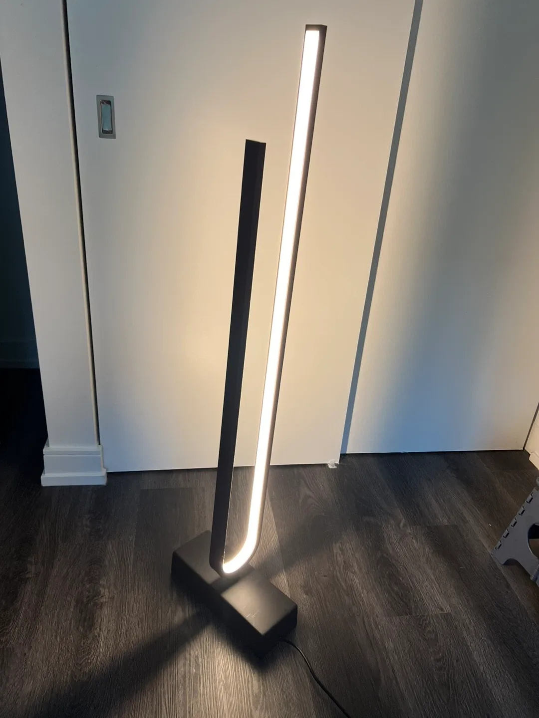 Modern LED Floor Lamp - Black