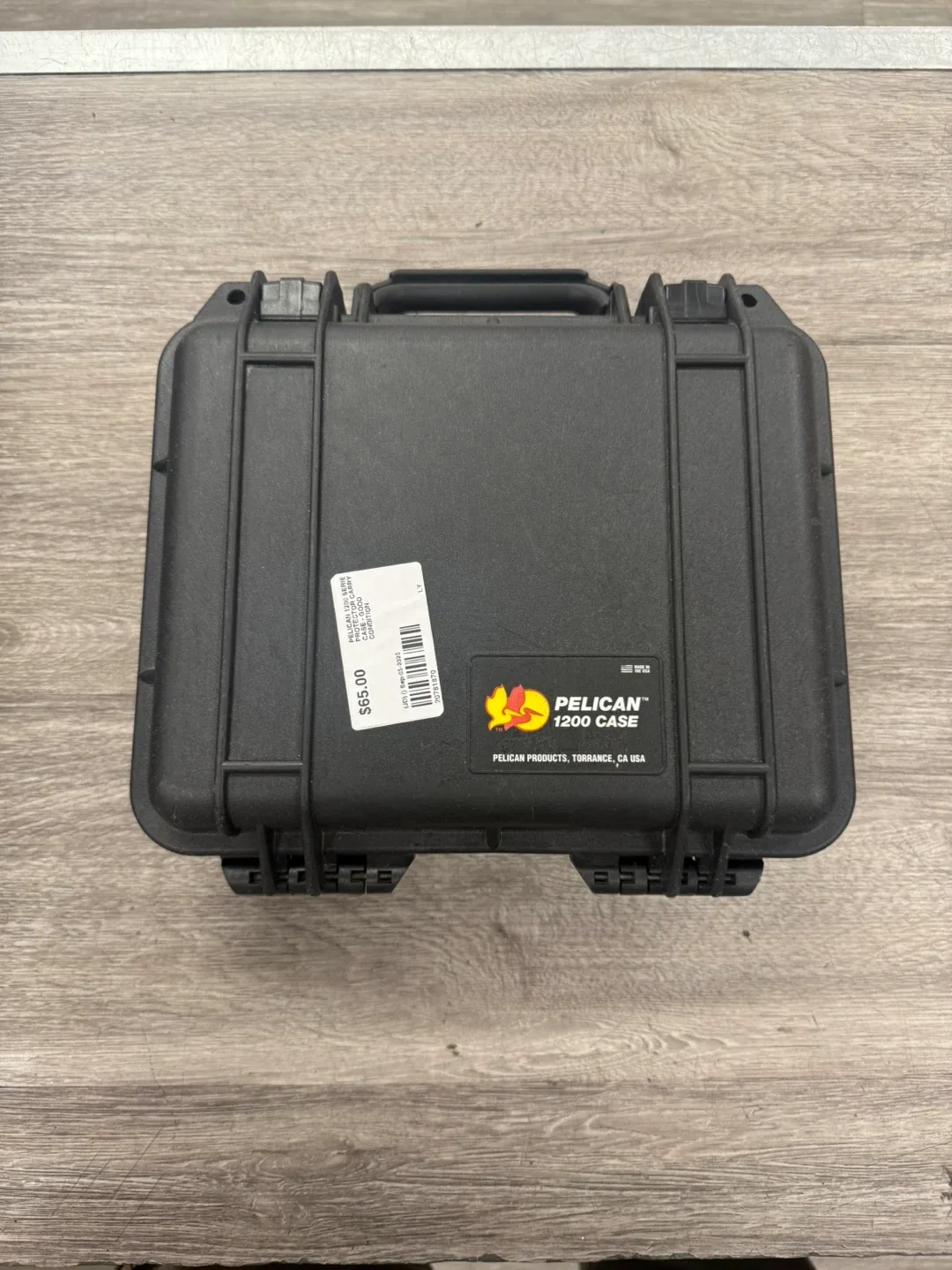 Pelican 1200 Case - Black thumbnail