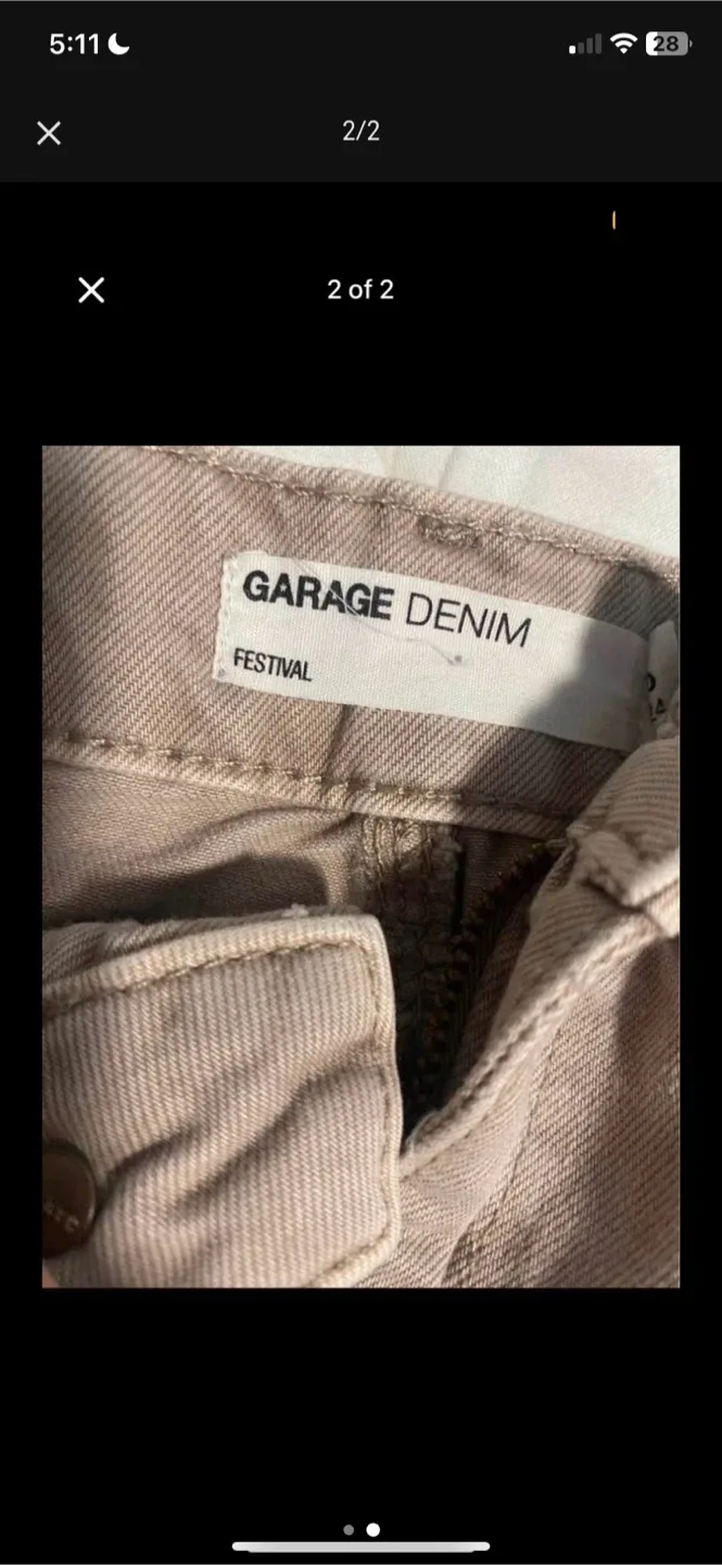 Garage Denim Festival Shorts image indicator(2)