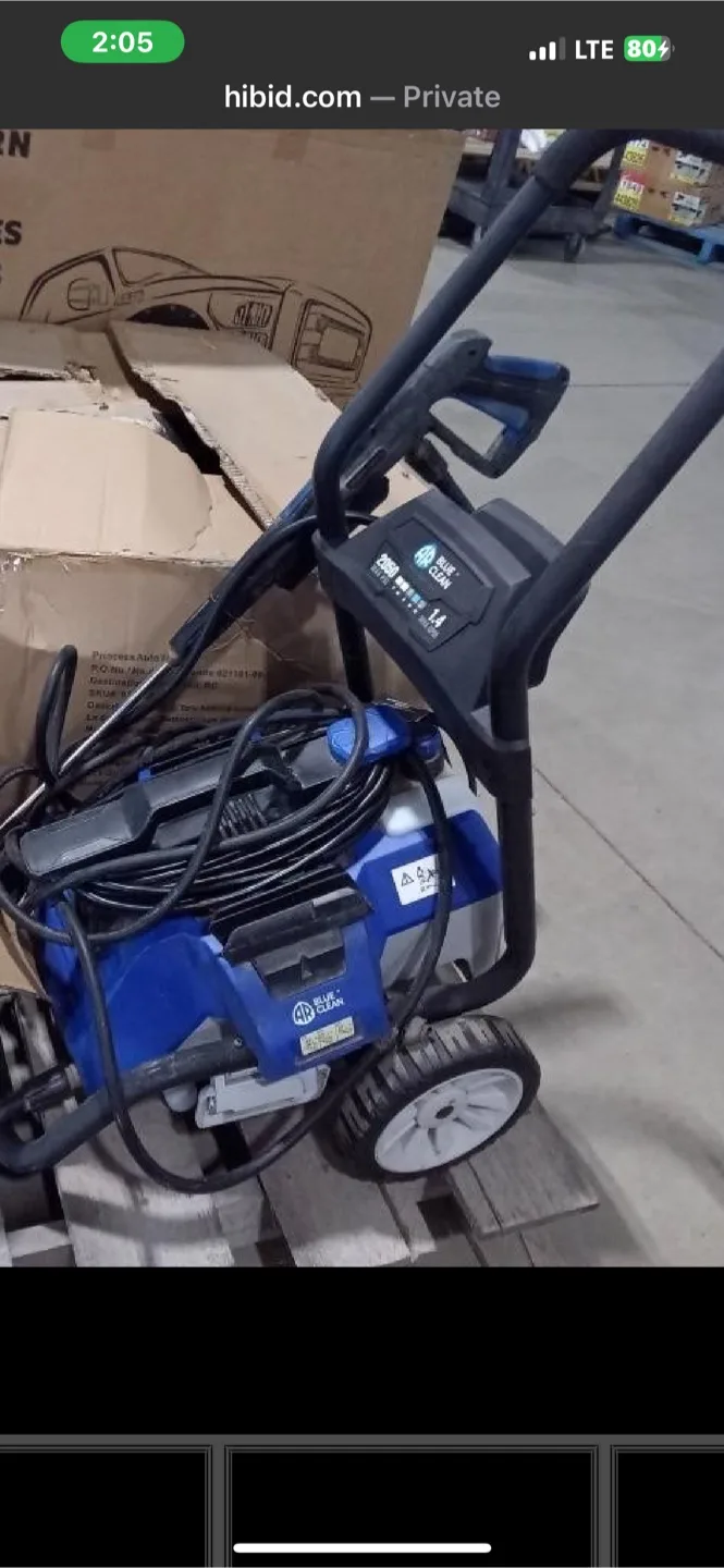 Powerwasher 1800 PSI image indicator(9)