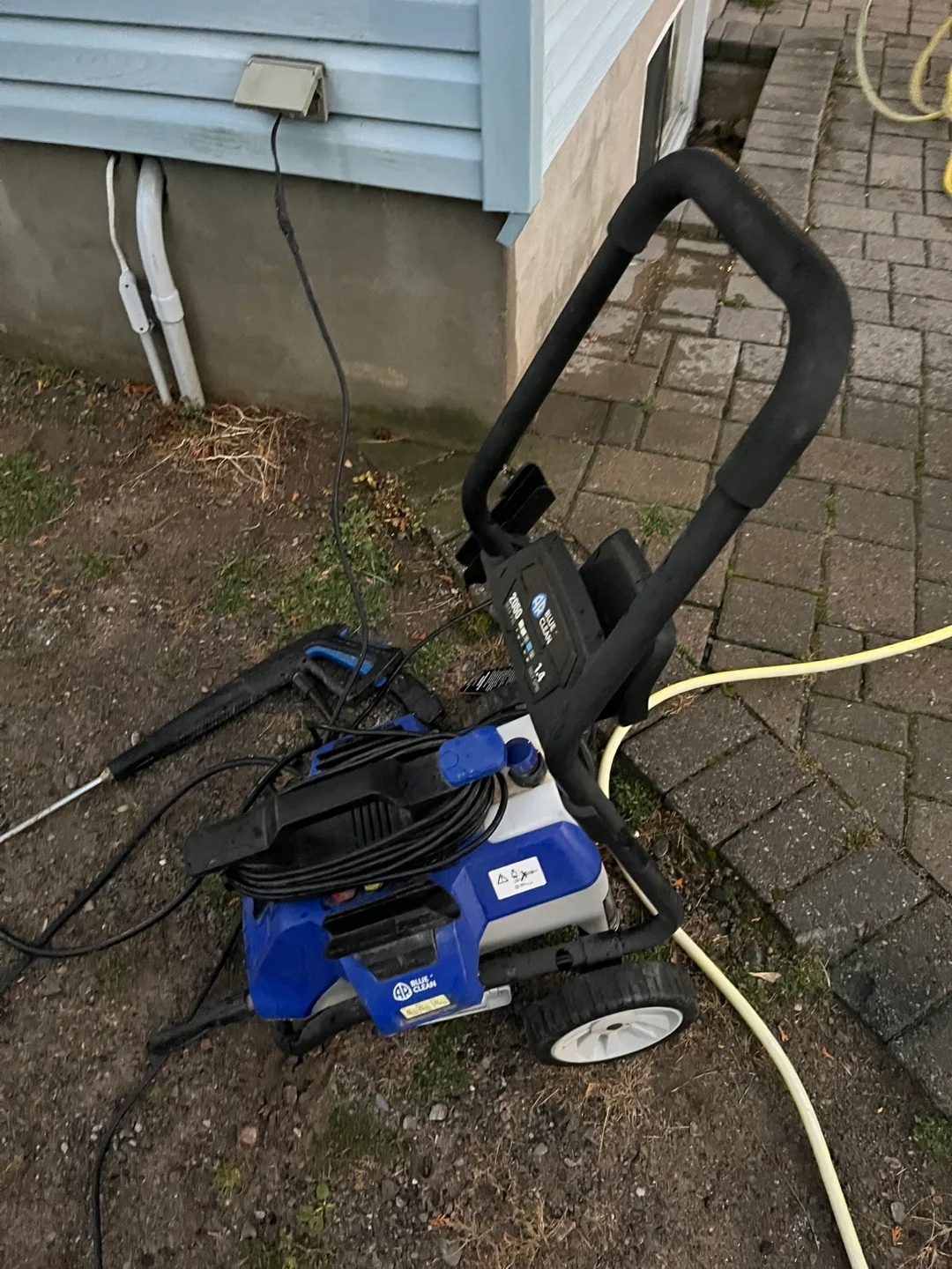 Powerwasher 1800 PSI image indicator(2)