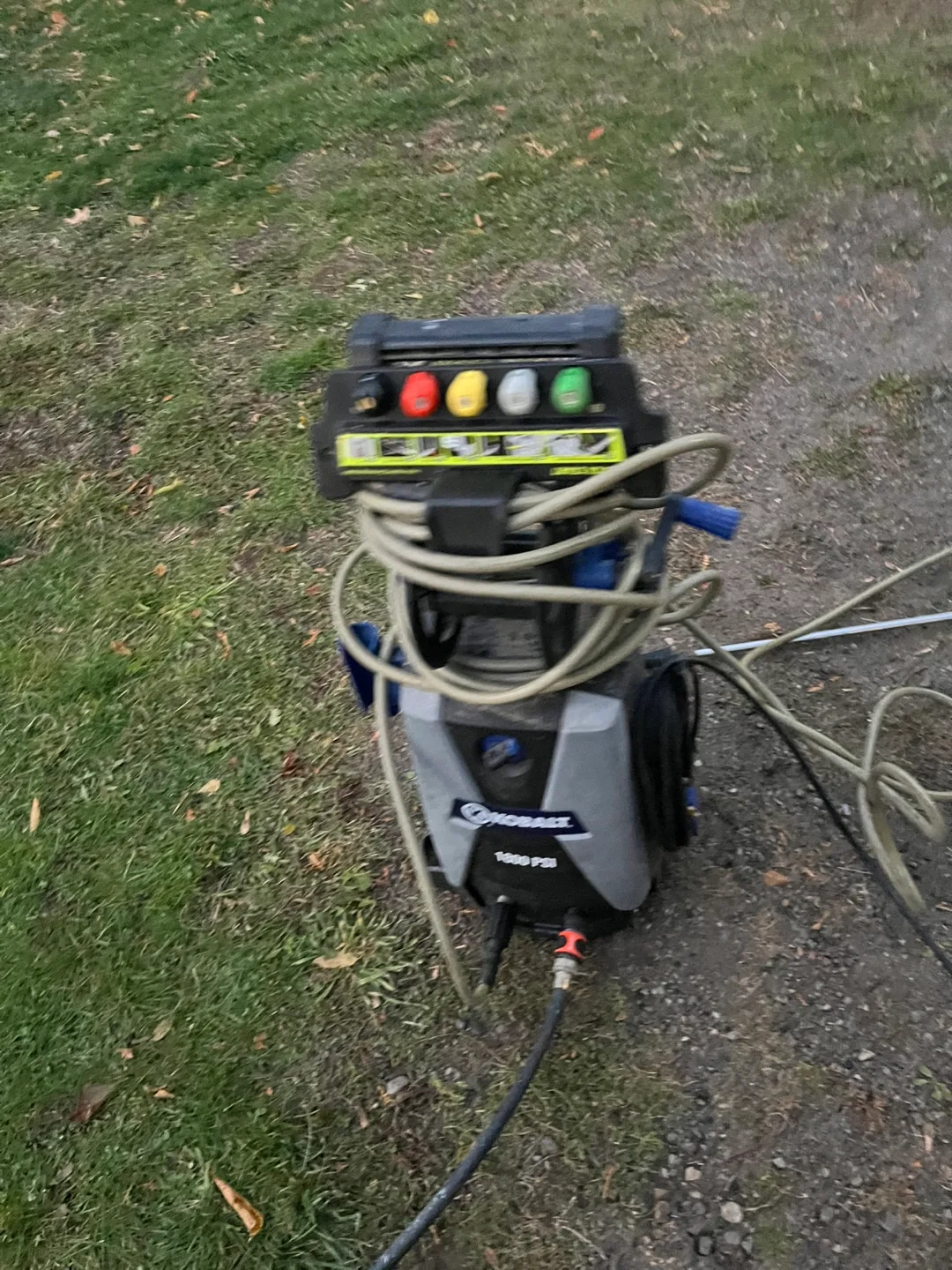 Powerwasher 1800 PSI image indicator(4)