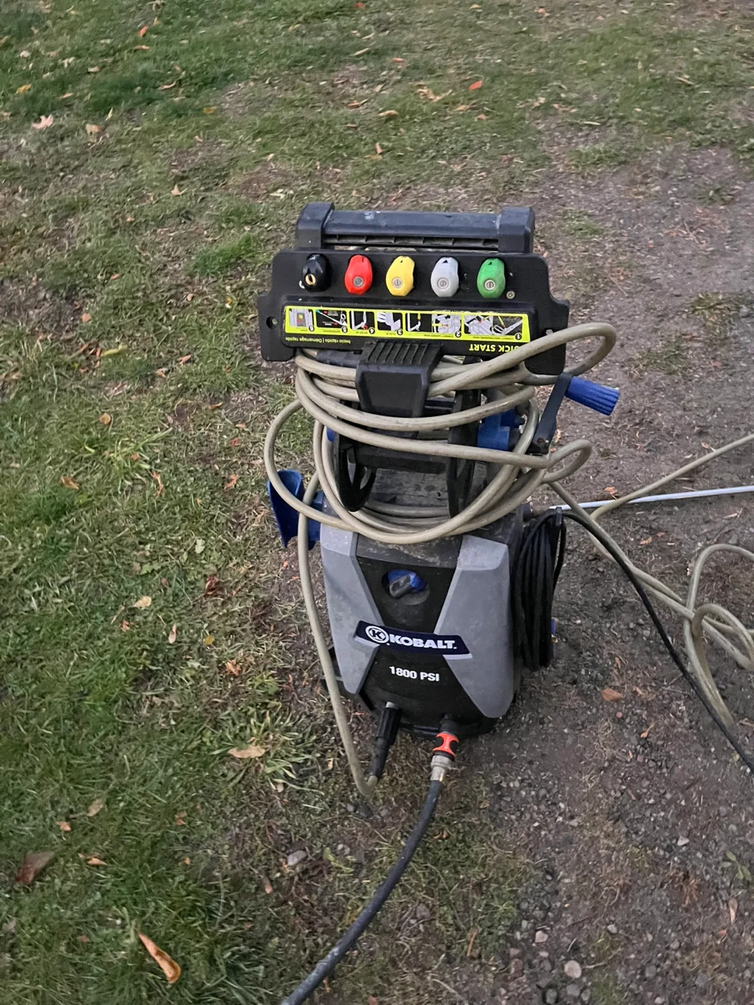 Powerwasher 1800 PSI image indicator(7)