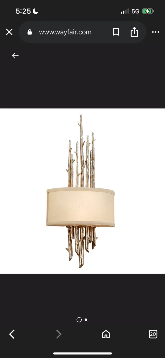 Hudson Valley Lighting Adirondack Wall Sconce thumbnail