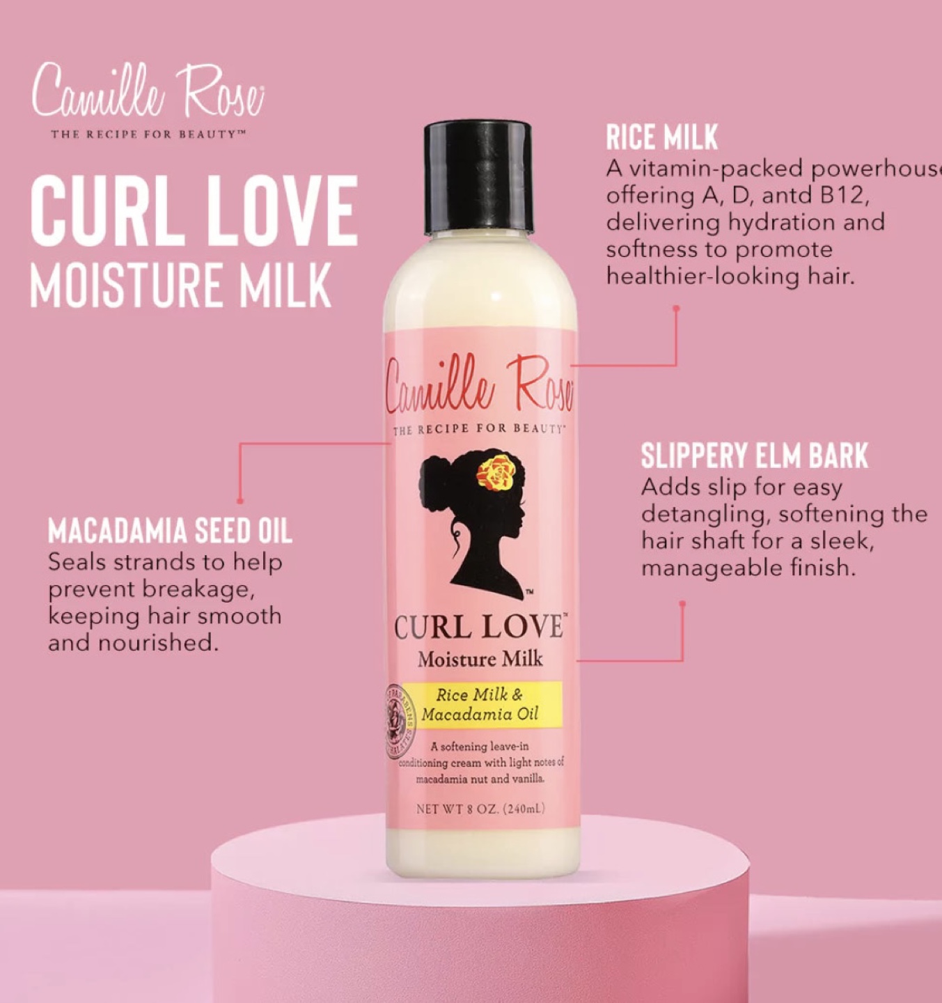Camille Rose Curl Love Moisture Milk - photo 3