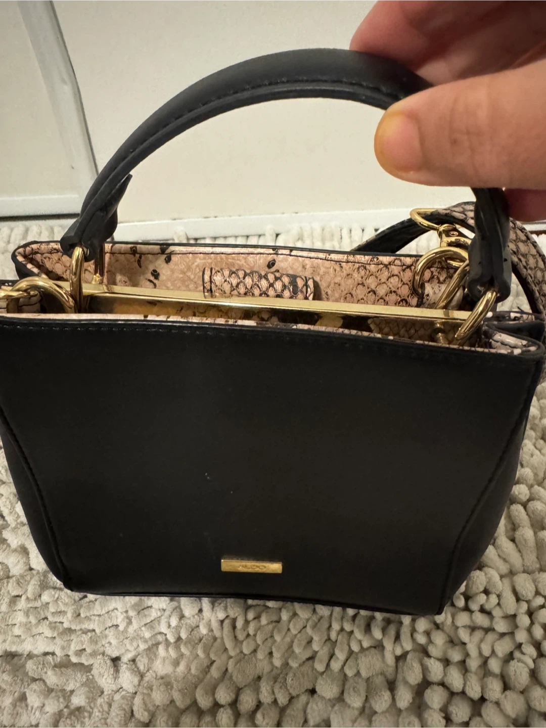 Aldo Black Crossbody Bag