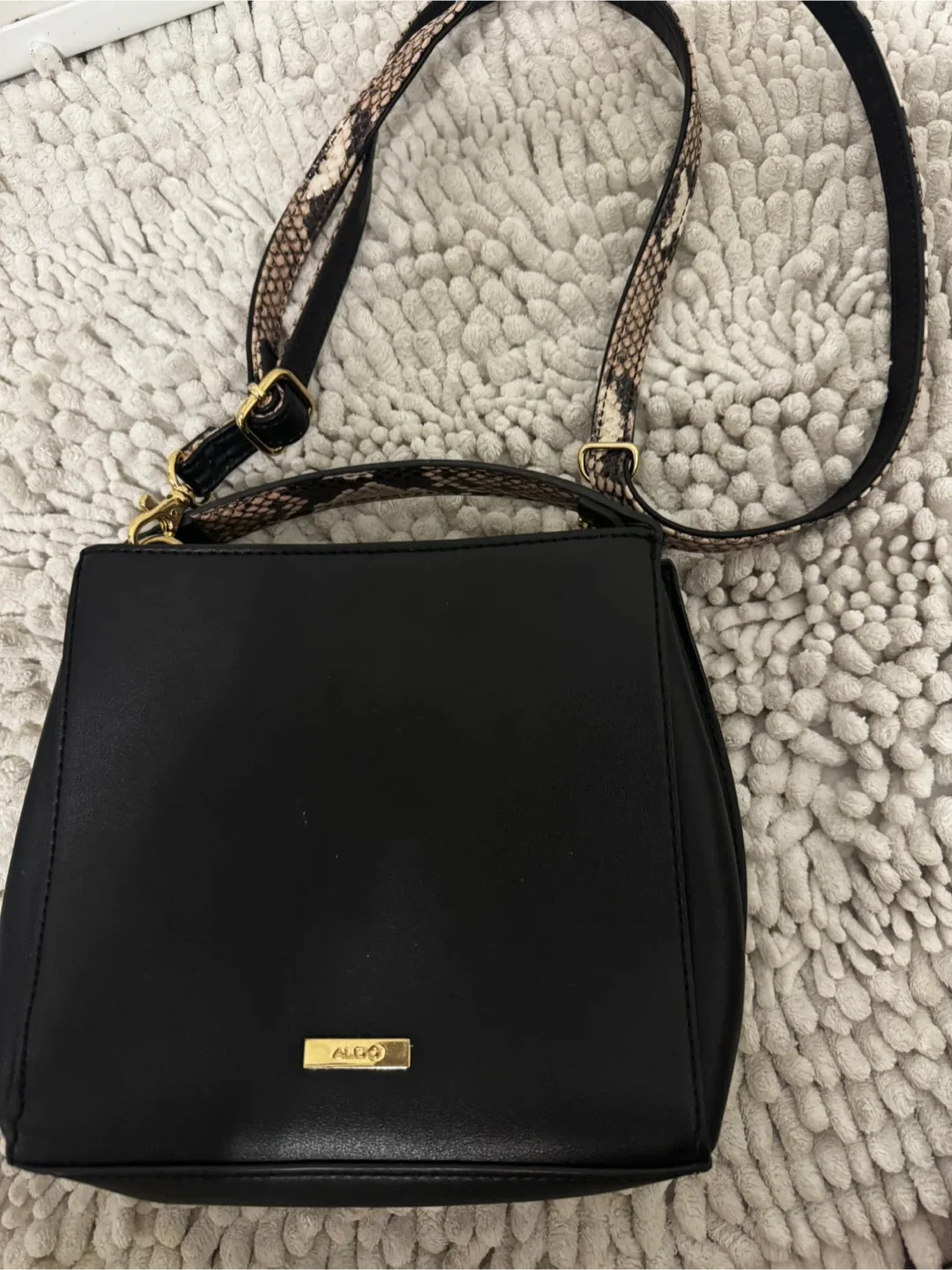 Aldo Black Crossbody Bag image indicator(3)