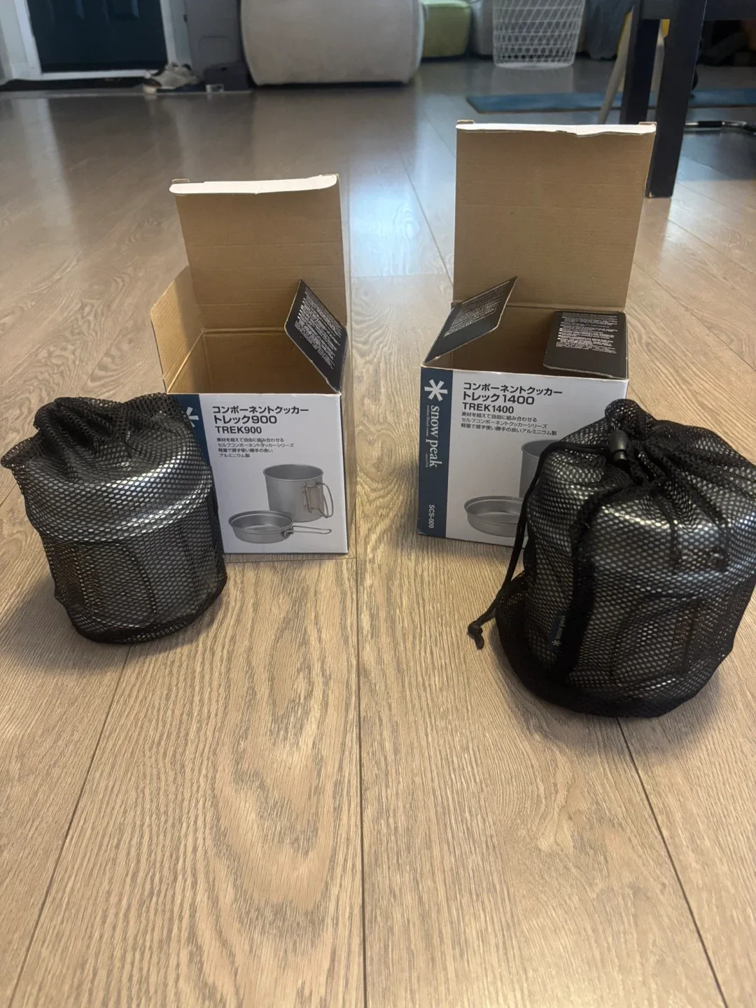 Snow Peak Trek 900 & 1400 Cooker Sets image indicator(2)