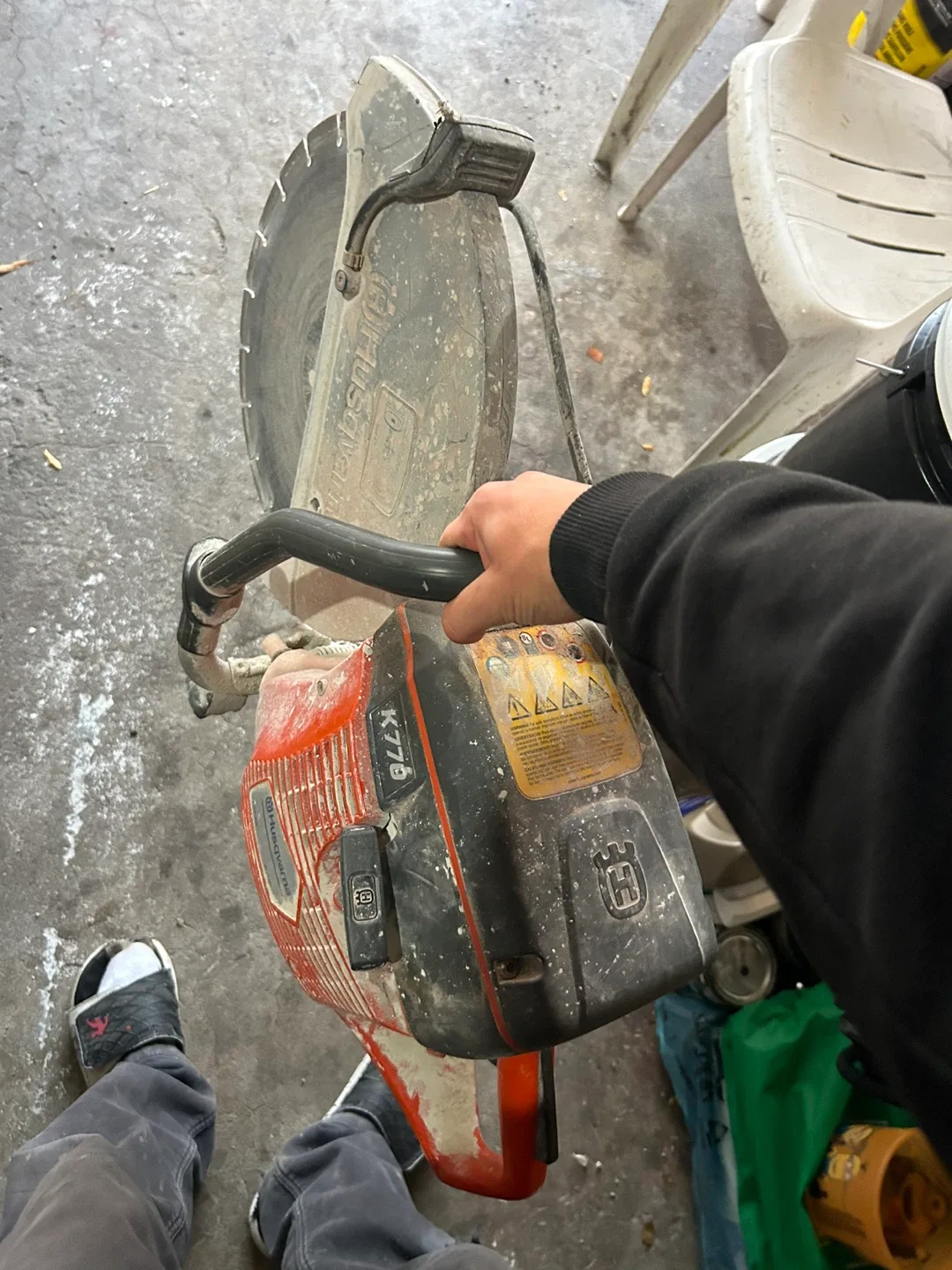 Husqvarna K770 Concrete Saw thumbnail