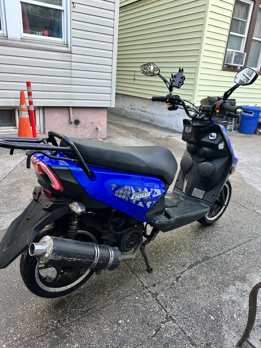 Blue Tao Tao ATM50-A1 Scooter motorcycle - photo 5