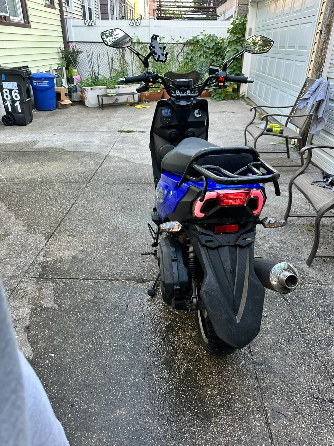 Blue Tao Tao ATM50-A1 Scooter motorcycle - photo 4